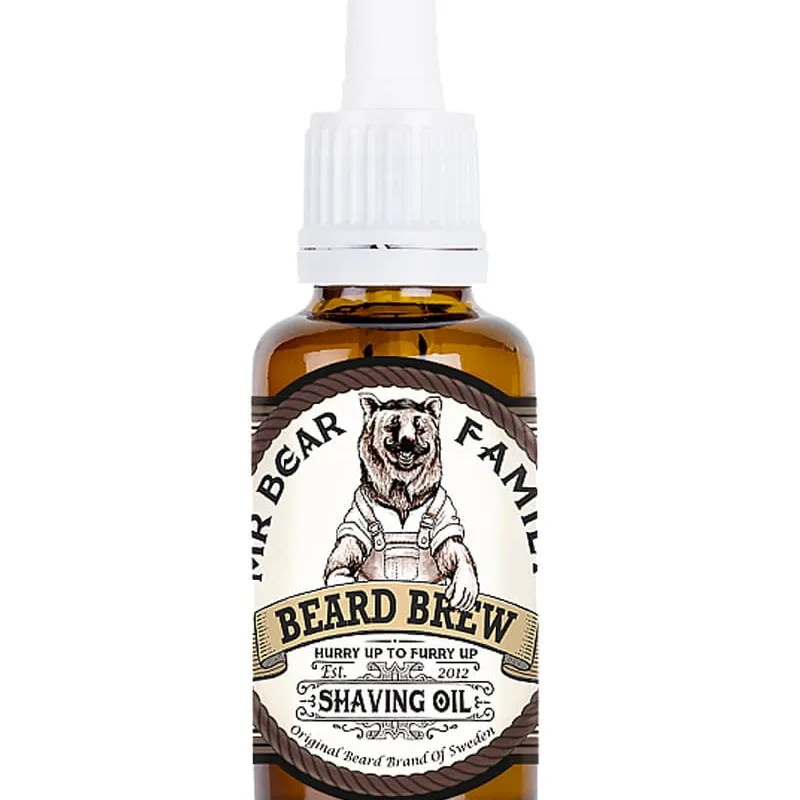 Mr Bear Family Beard Brew Shaving Oil 30 ml
