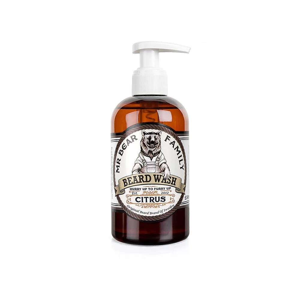 Mr Bear Family Beard Wash Citrus