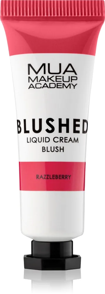 MUA Makeup Academy Blushed Liquid Blusher nestemäinen poskipuna sävy Razzleberry 10 ml