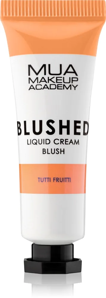 MUA Makeup Academy Blushed Liquid Blusher nestemäinen poskipuna sävy Tutti Frutti 10 ml