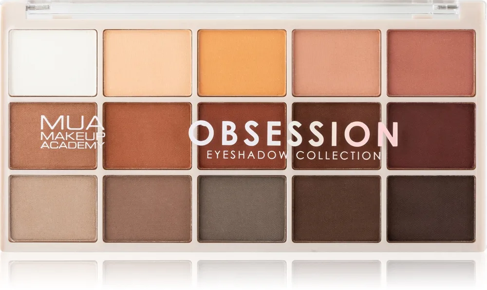 MUA Makeup Academy Eyeshadow Palette 15 Shades Obsession