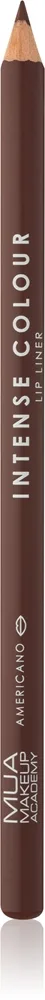 MUA Makeup Academy Intense Colour tarkka huultenrajauskynä sävy Americano 1.5 g
