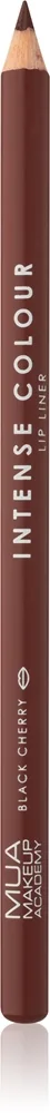 MUA Makeup Academy Intense Colour tarkka huultenrajauskynä sävy Black Cherry 1.5 g