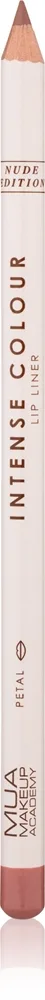 MUA Makeup Academy Intense Colour Nude Edition tarkka huultenrajauskynä sävy Petal 1.5 g