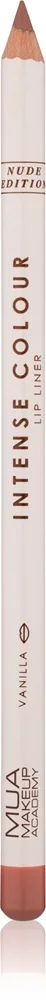 MUA Makeup Academy Intense Colour Nude Edition tarkka huultenrajauskynä sävy Vanilla 1.5 g