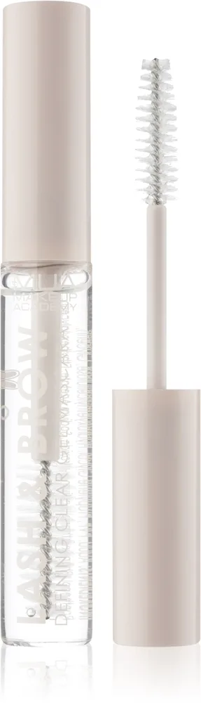 MUA Makeup Academy Lash & Brow Transparent Mascara til øjenvipper og øjenbryn 9 ml