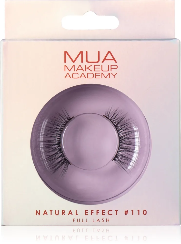 MUA Makeup Academy Lashes Natural Effect Falske øjenvipper type #110 1 par