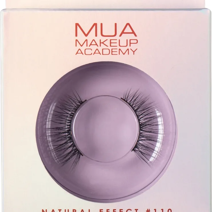 MUA Makeup Academy Lashes Natural Effect Lösögonfransar typ #110 1 par