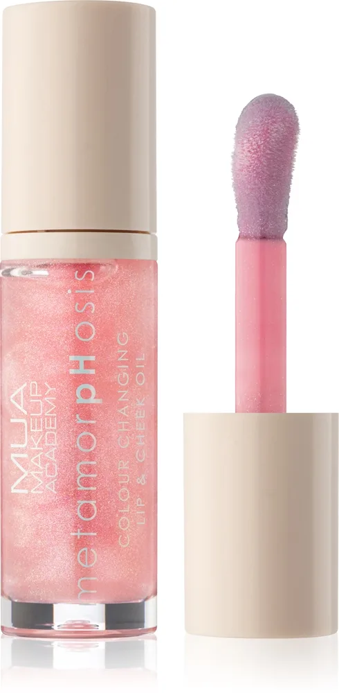MUA Makeup Academy Metamorphosis Læbeolie Til læber og kinder dufte Birthday Cake 7 ml