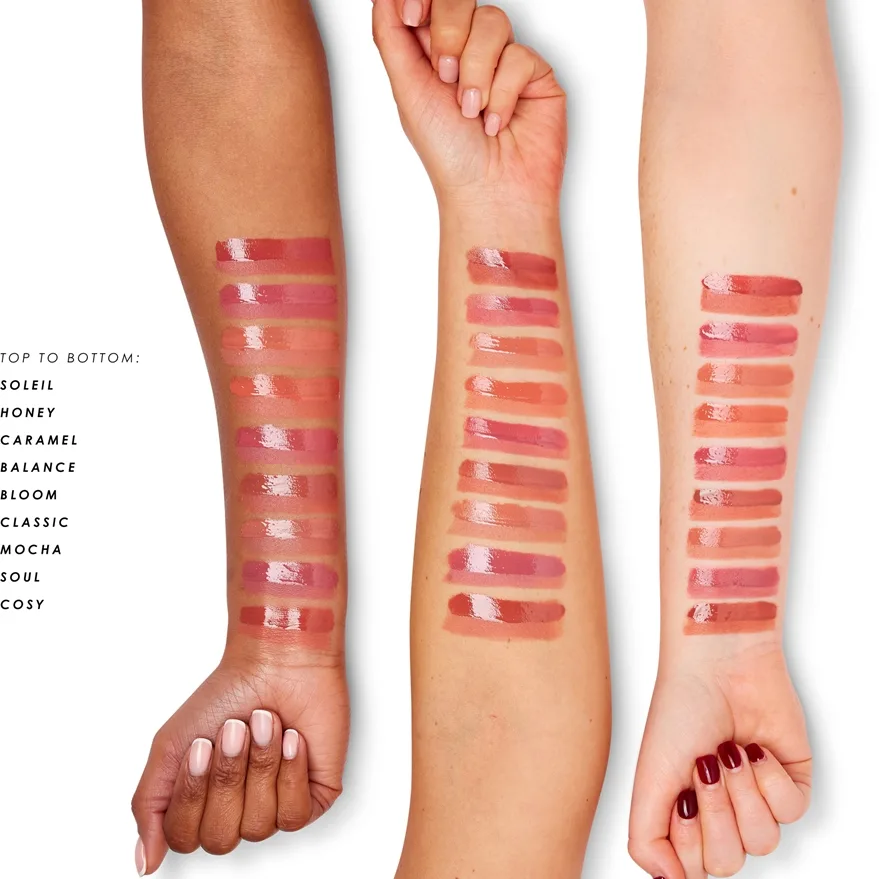 MUA Makeup Academy Multi Lip Nude Edition Långvarig läppstift och läppglans Dubbel Skugga Classic 3.2 g
