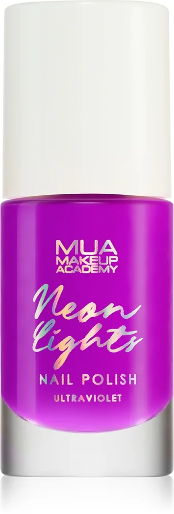 MUA Makeup Academy Neon Lights Neon neglelak Skygge Current 8 ml