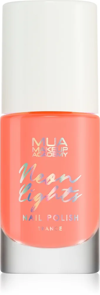 MUA Makeup Academy Neon Lights neonvärinen kynsilakka sävy Trance 8 ml
