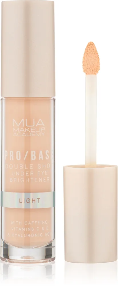 MUA Makeup Academy PRO/BASE Double Shot Eye Brightener med koffein Skygge Light 5 ml