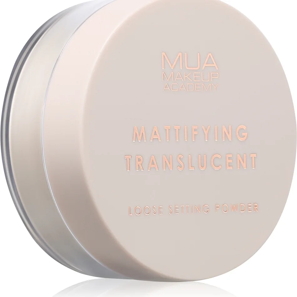 MUA Makeup Academy Matte Gennemsigtigt, løst pudder til et mat udseende 16 g