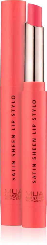 MUA Makeup Academy Satin Sheen Satin läppstift Skugga Romance 1.5 g