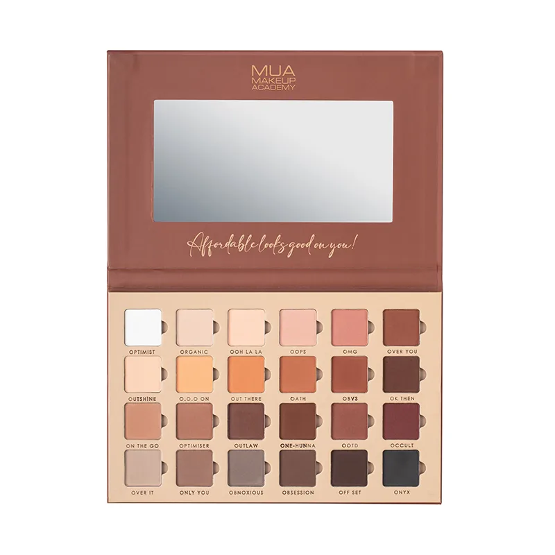 MUA Makeup Academy Ultimate Obsession 24 Shade Matte Nude Eyeshadow Palette