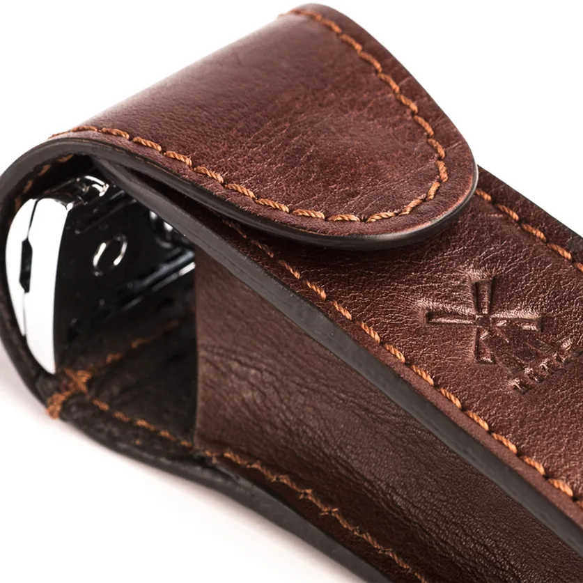 Mühle Case Leather Rakhyvelsfodral i läder 1 st.