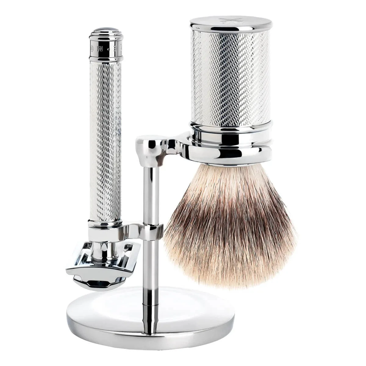 Mühle R89 Shaving Kit Silvertip Fibre