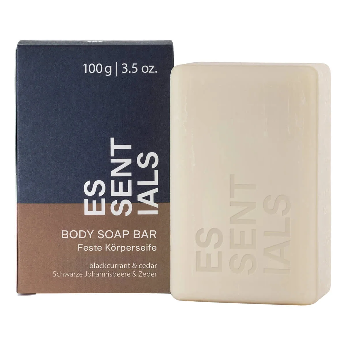 Mühle Shaving Body Bar Soap, Blackcurrant & Cedar, Essentials, 100 gr.