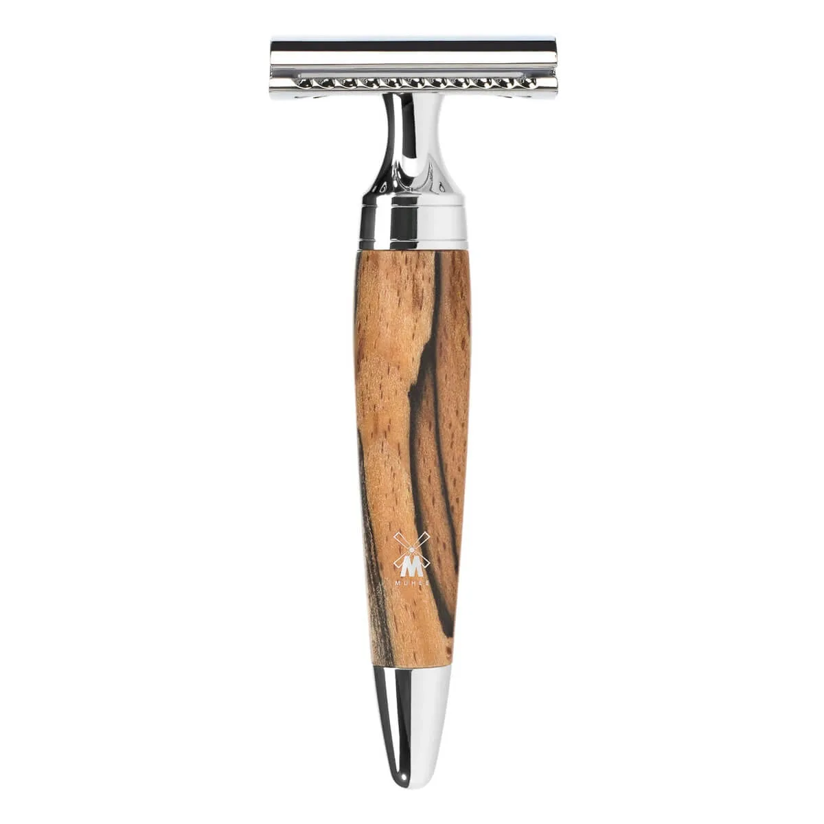 Mühle Shaving DE-skraber, Stylo, Spalted Beech