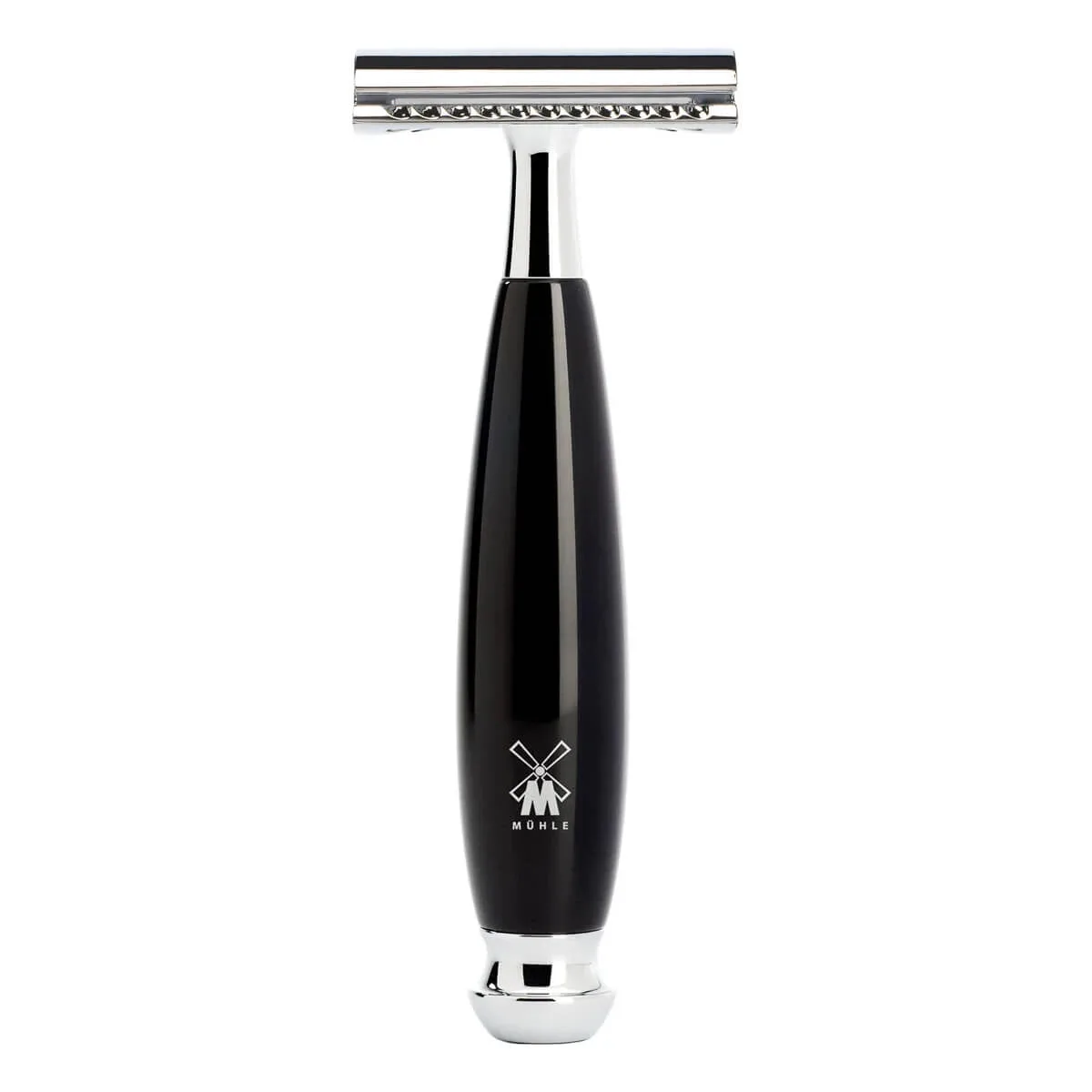 Mühle Shaving DE-skraber, Vivo, Sort Kunstharpiks