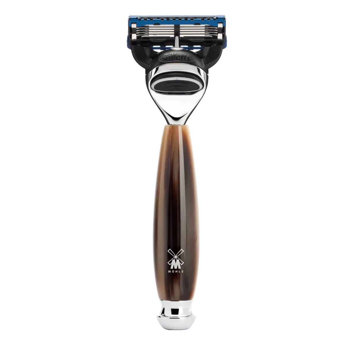 Mühle Shaving Gillette Fusion skraber, Vivo, Brunt Horn