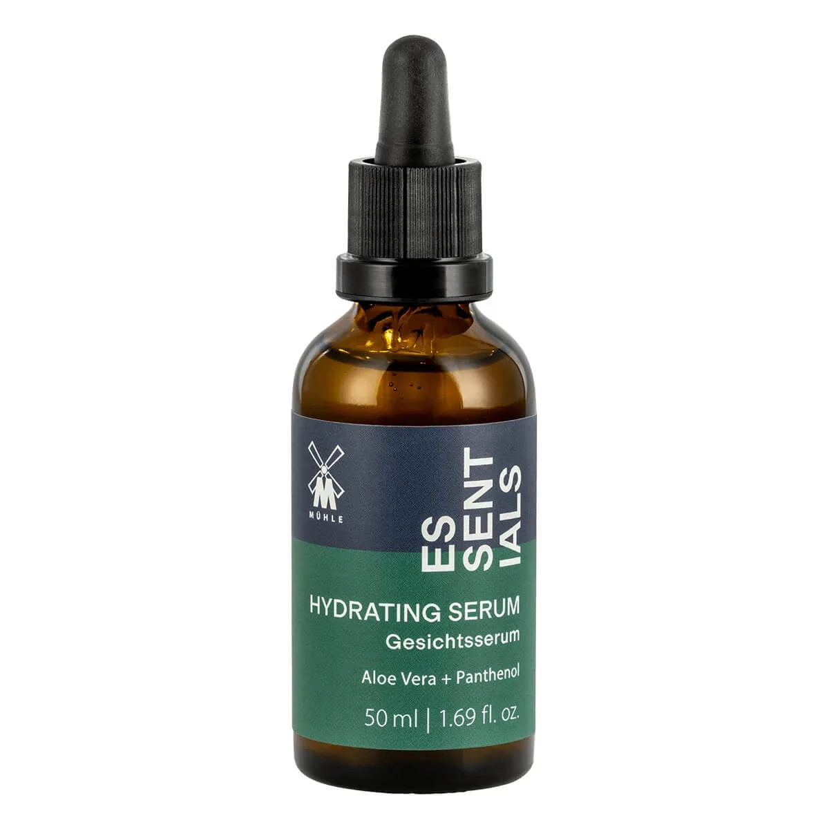 Mühle Shaving Hydrating Serum, Aloe Vera & Panthenol, Essentials, 50 ml.