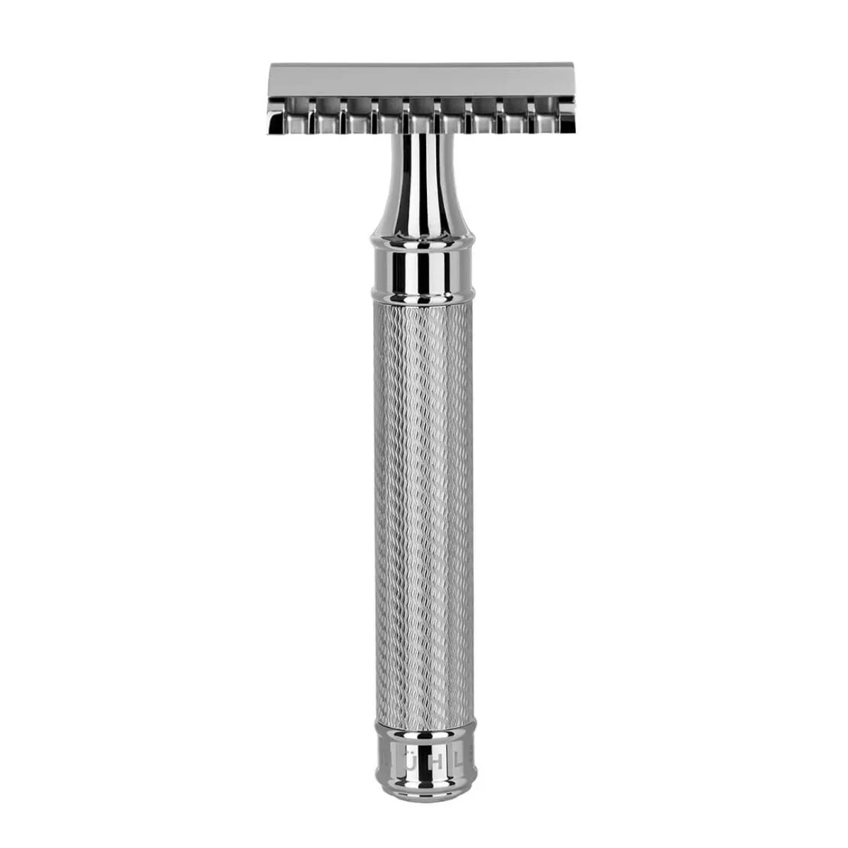 Mühle Shaving R41 Grande DE-skraber, Open Comb, Rustfrit Stål