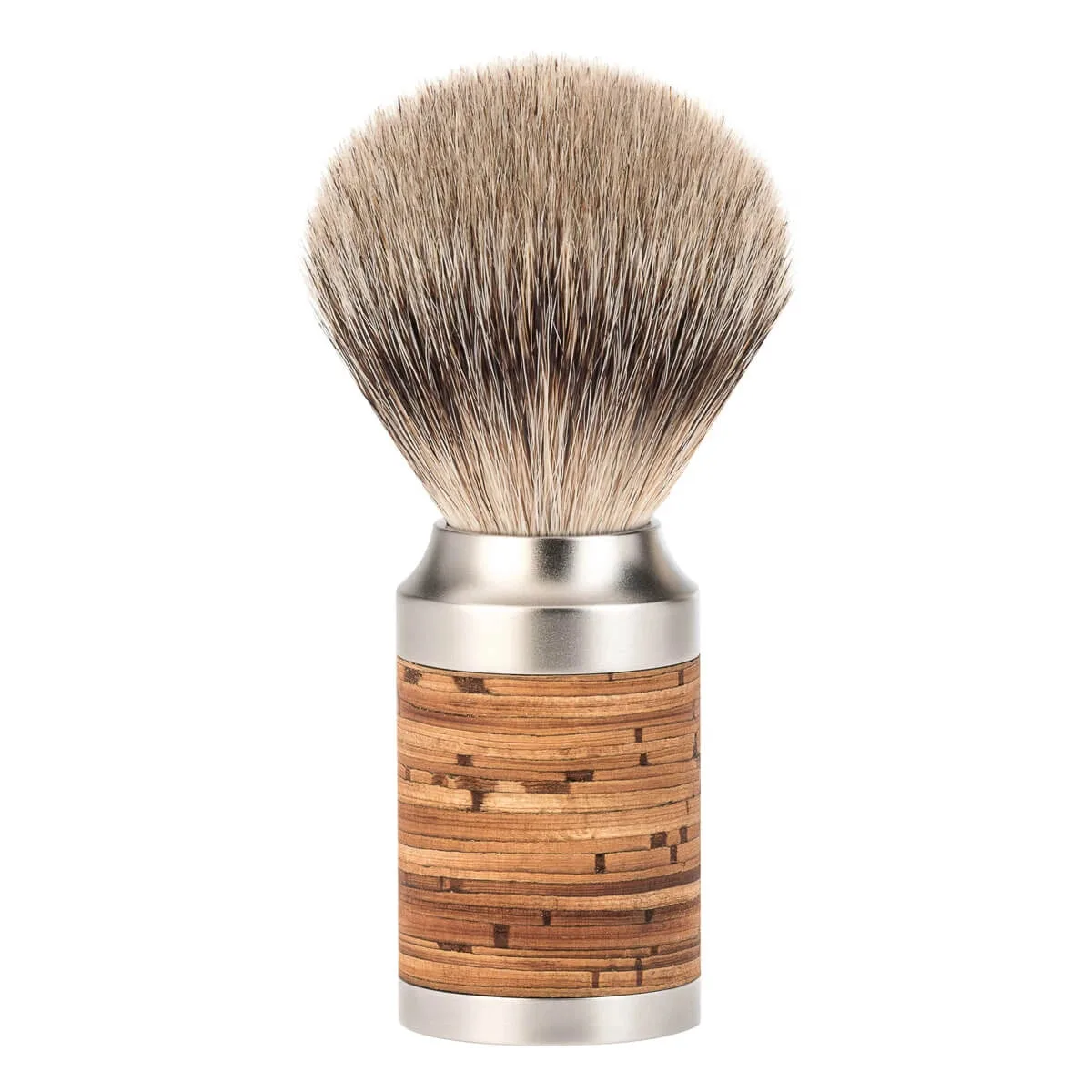 Mühle Rocca Barberkost Silvertip Badger, Rustfrit Stål (31-M-95)