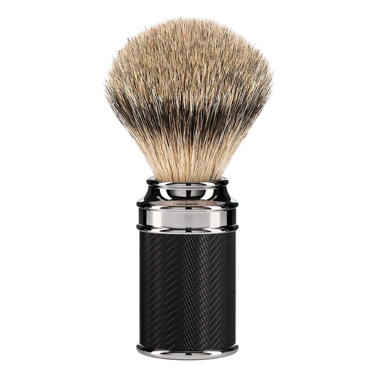 Mühle Shaving Silvertip Barberkost, 21 mm, Traditional, Black