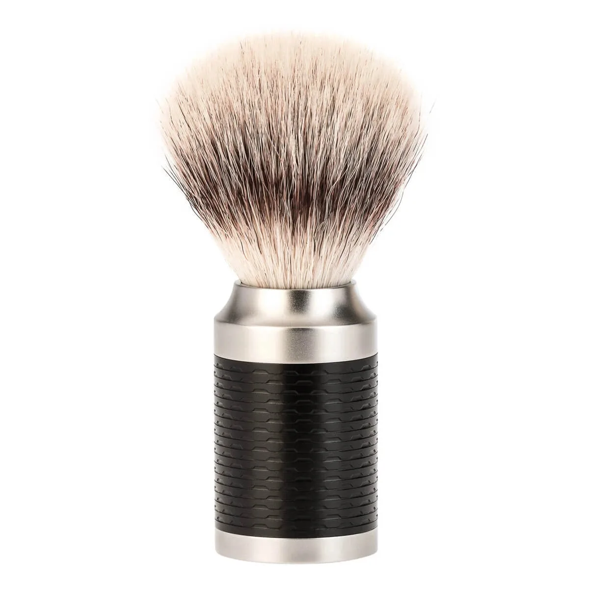 Mühle Rocca Barberkost Silvertip Fibre, Rustfrit Stål (31-M-96)
