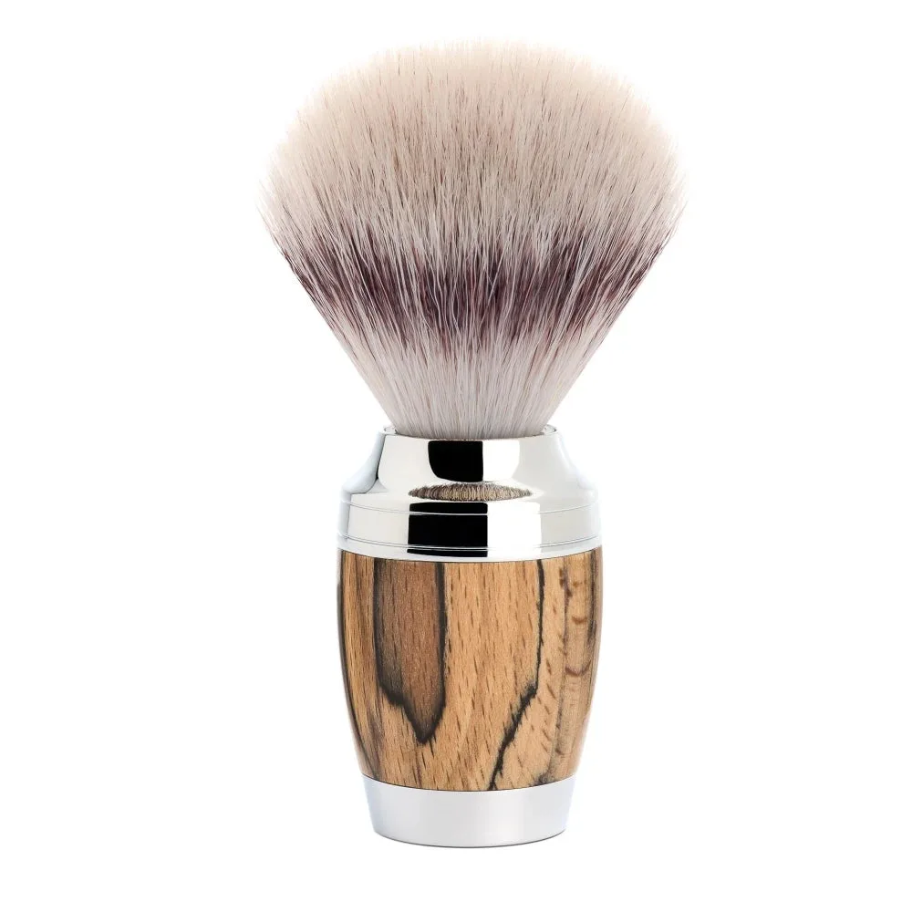 Mühle Shaving Silvertip FibreÂ® Barberkost, 21 mm, Stylo, Spalted Beech