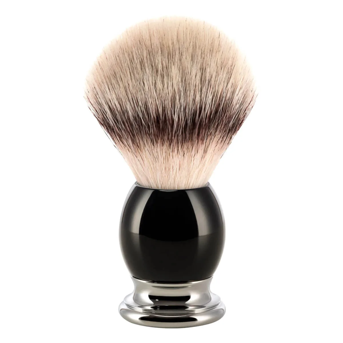 Mühle Shaving Silvertip FibreÂ® Barberkost, 23 mm, Sophist, Sort Kunstharpiks