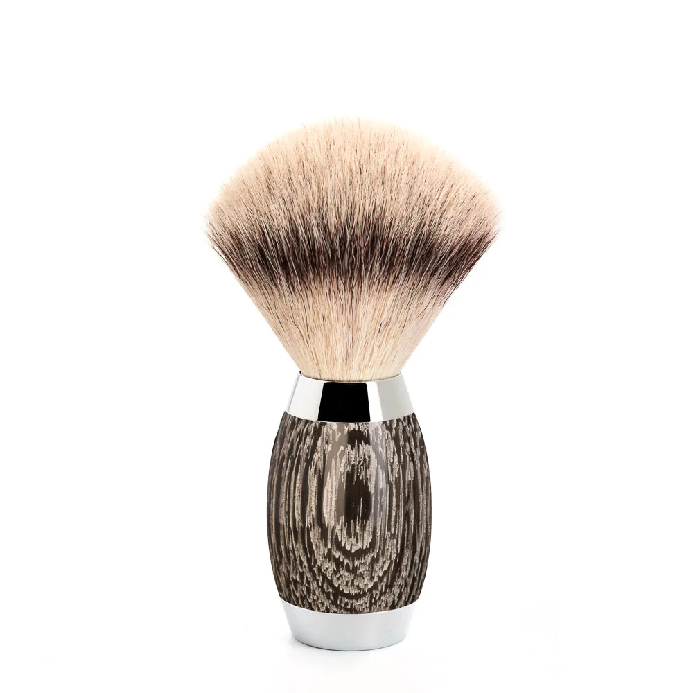 Mühle Shaving Silvertip Fibre® Barberkost, Edition No. 3, Moseeg & Sterling Sølv