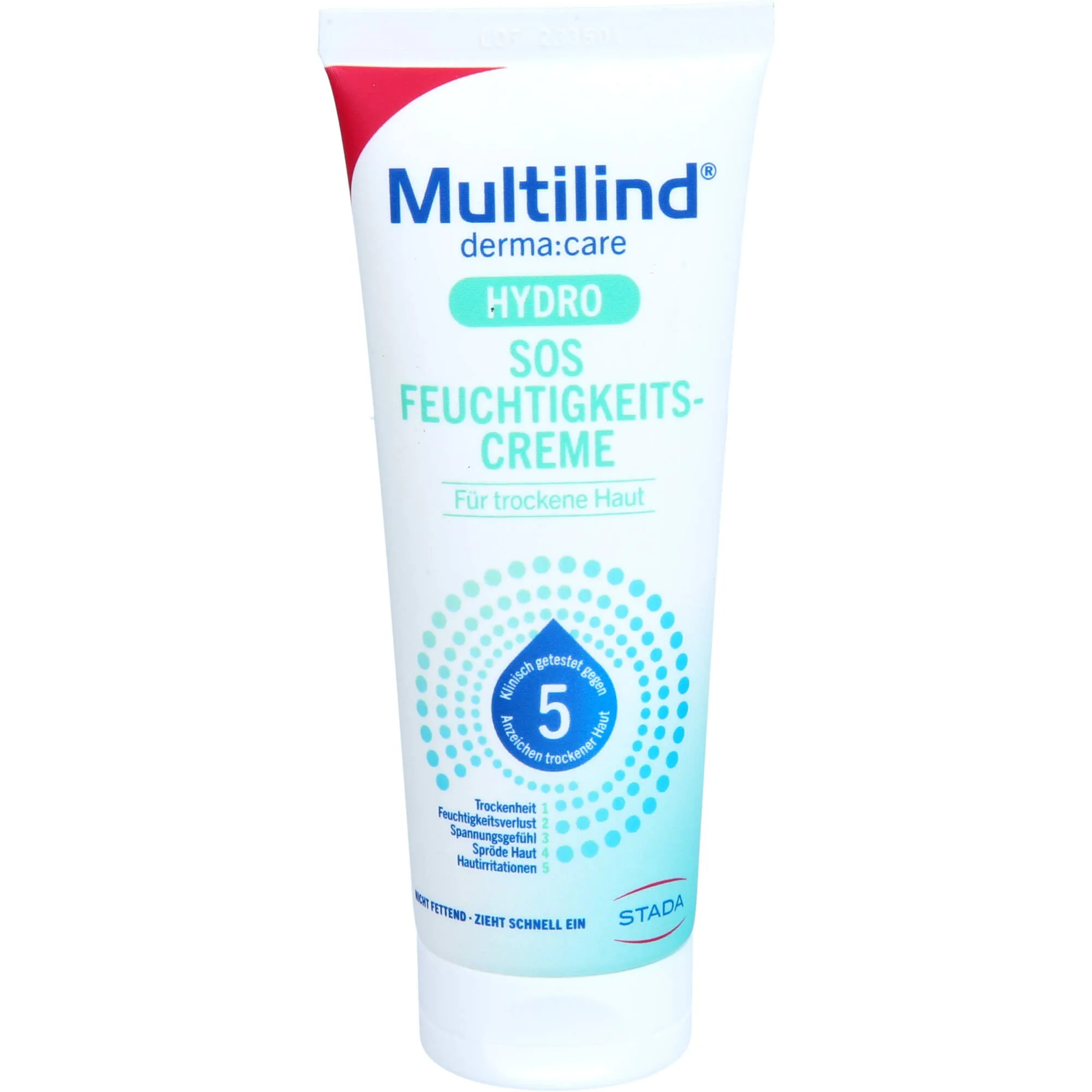 Multilind DermaCare Hydro SOS Feuchtigkeitscreme für trockene, raue Hautstellen, 75 ml Creme