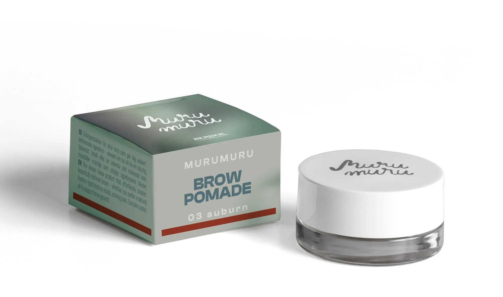 Murumuru Brow Pomade 03 Auburn