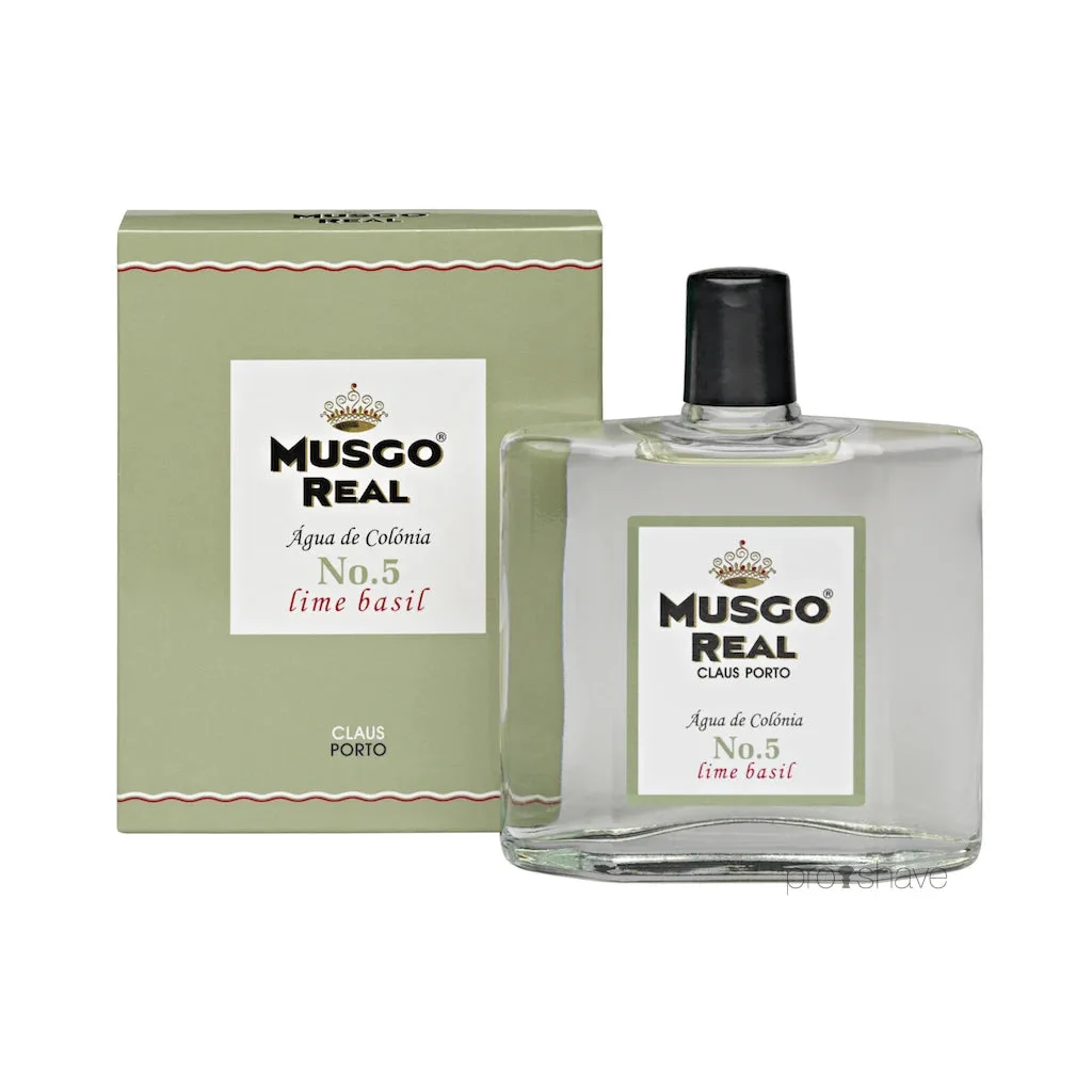 Musgo Real Cologne No.5, Lime Basil, 100 ml.
