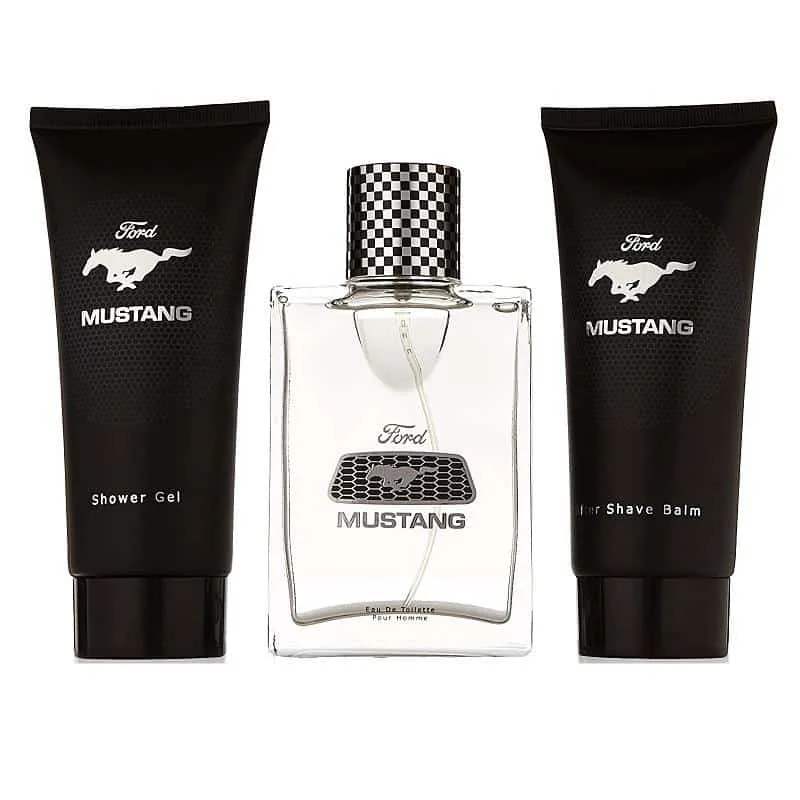 Giftset Ford Mustang Edt 100ml + Shower Gel 100ml + After Shave Balm 100ml