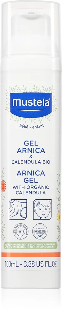 Mustela Bébé Arnica Gel til sår og hævelser til børn 9m+ 100 ml