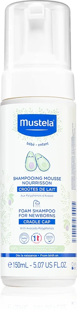 Mustela Bébé Børneshampoo Til eksem 150 ml