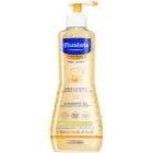 Mustela Bébé Dry Skin Rengöringsolja för barn från födseln 500 ml