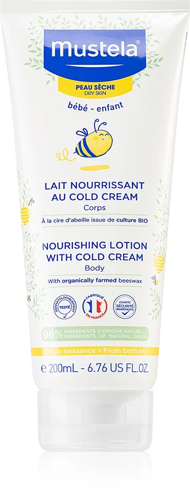 Mustela Bébé Soin Kropslotion Med Koldcreme 200 ml