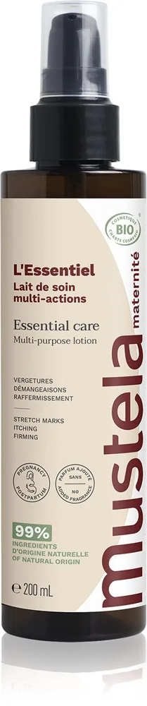 Mustela Maternité Essential Care Mångfunktionell kräm för mammor 200 ml