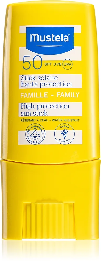 Mustela High Protection Sun Stick - 9 ml.