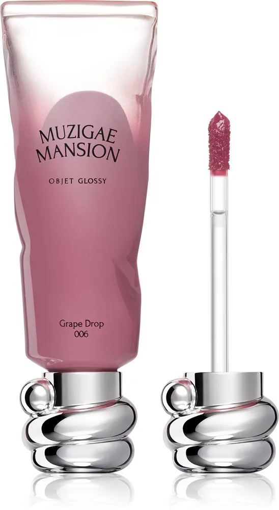 MUZIGAE MANSION Objet Glossy Återfuktande läppglans Skugga 006 Grape Drop 6 g