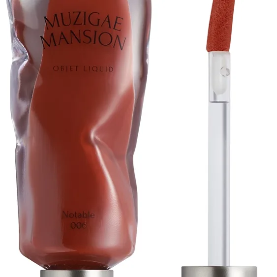 MUZIGAE MANSION Objet Liquid pitkäkestoinen nestemäinen huulipuna antaa mattavaikutelman sävy 006 Notable 6 ml