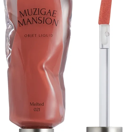 MUZIGAE MANSION Objet Liquid pitkäkestoinen nestemäinen huulipuna antaa mattavaikutelman sävy 021 Melted 6 ml
