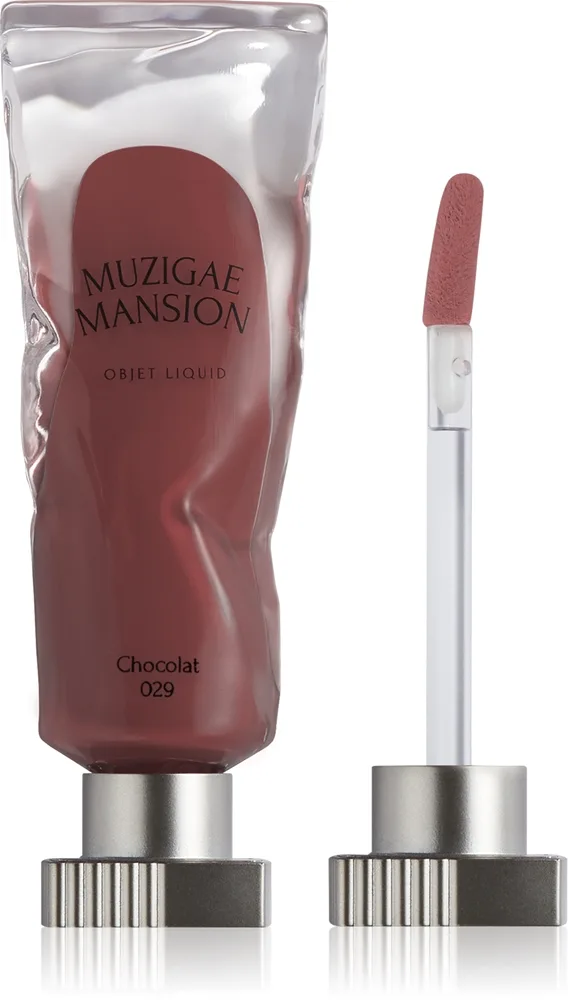 MUZIGAE MANSION Objet Liquid Langtidsholdbar flydende læbestift med mat effekt Skygge 029 Chocolat 6 ml