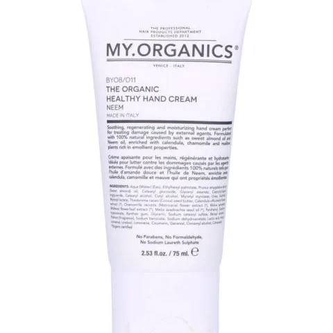 My.Organics The Organic Healty Hands Cream Neem 75 ml
