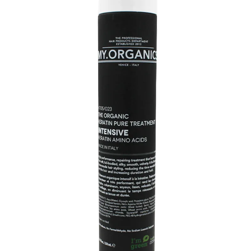 My.Organics The Organic Keratin Pure Intensive Treatment Intensive (U) 250 ml